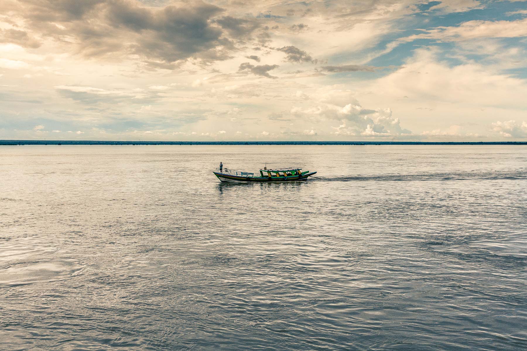 regagner le large (Bagan, Irrawady)