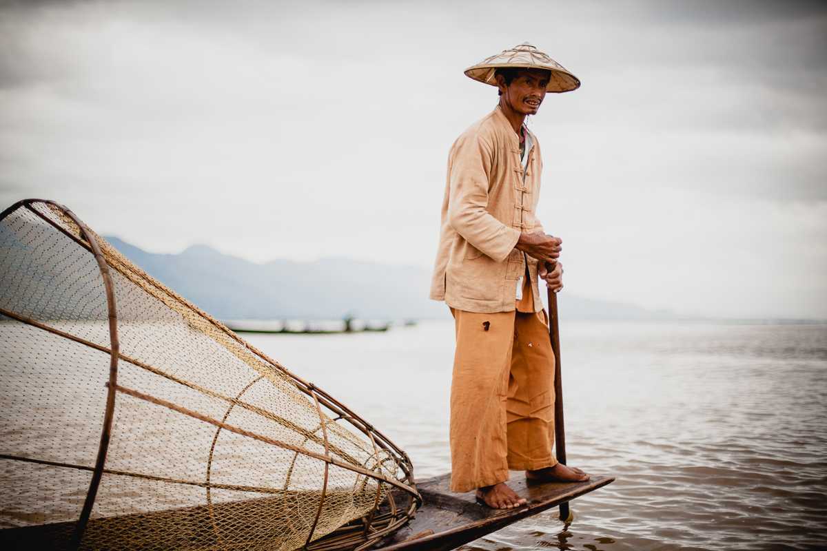 la patience du pêcheur